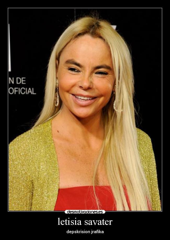 letisia savater - depskrision jrafika