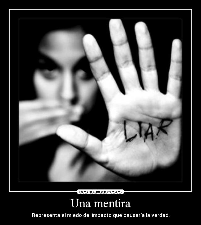 Una mentira - 