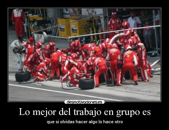 carteles trabajo eften ferrari fernandoalonso sin cuello desmotivaciones