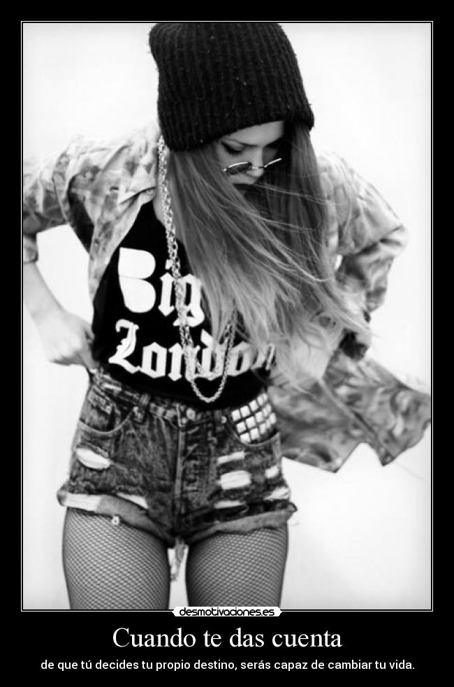 Cuando te das cuenta - 