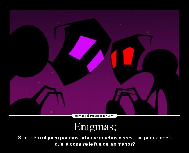 carteles enigmas desmotivaciones