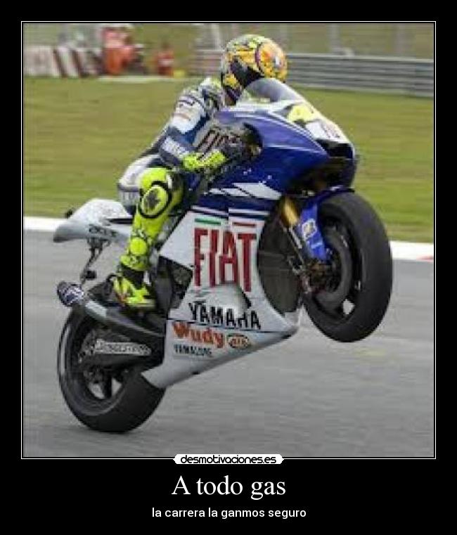 A todo gas - la carrera la ganmos seguro