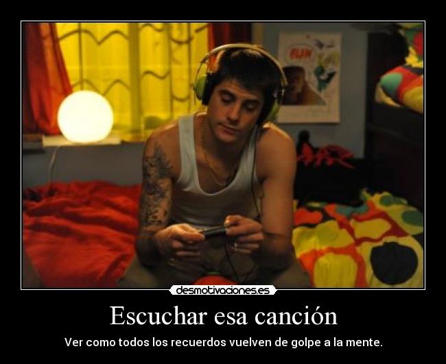 Escuchar esa canción - 