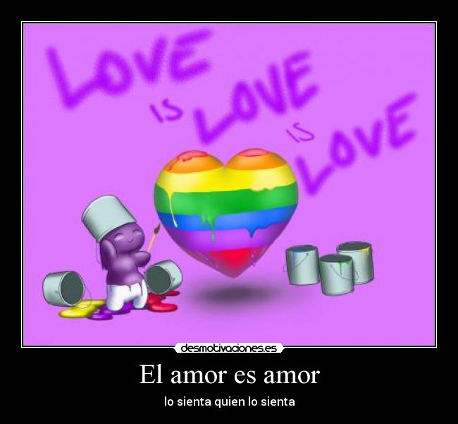 El amor es amor -