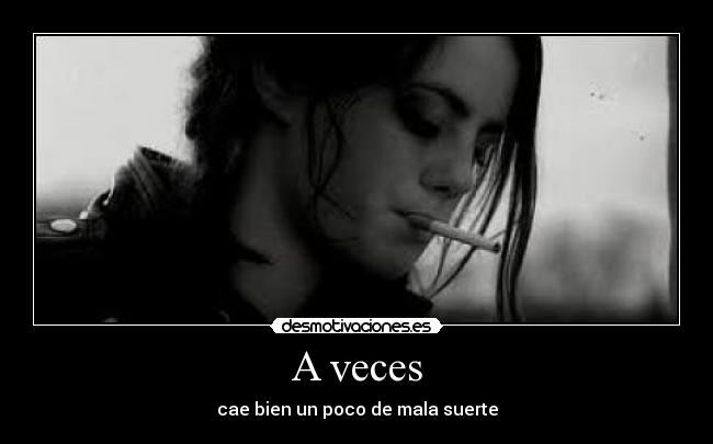 A veces -
