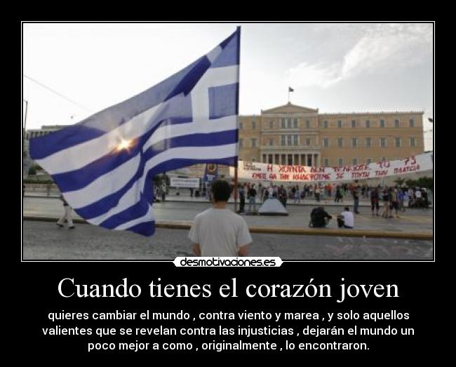 Cuando tienes el corazón joven - 