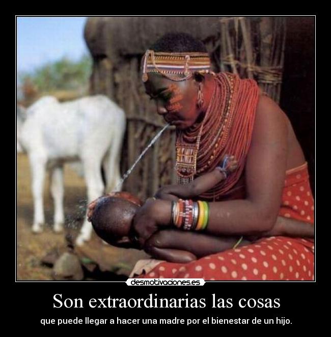 Son extraordinarias las cosas -