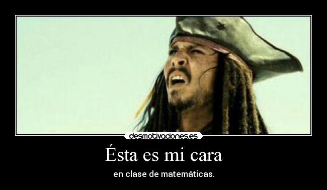 Ésta es mi cara -