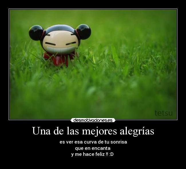 Una de las mejores alegrías - 