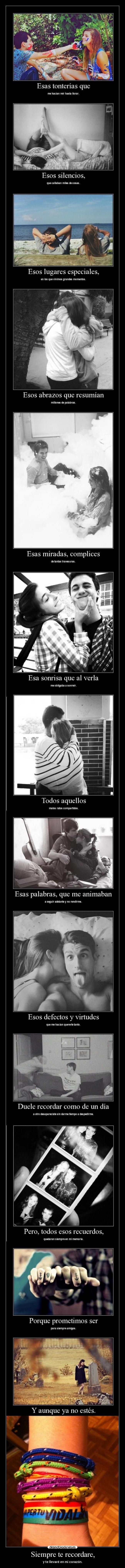 Siempre te recordare, - 