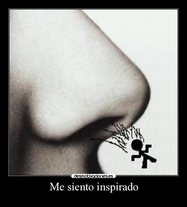 Me siento inspirado -