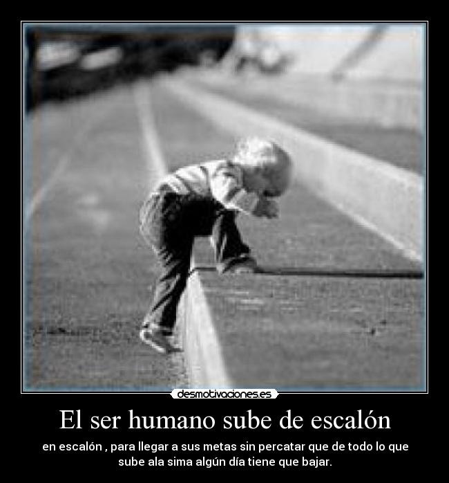 El ser humano sube de escalón -