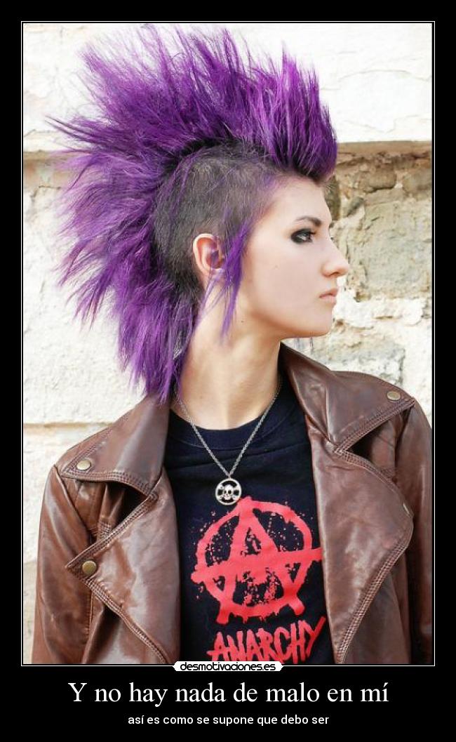 Y no hay nada de malo en mí - así es como se supone que debo ser