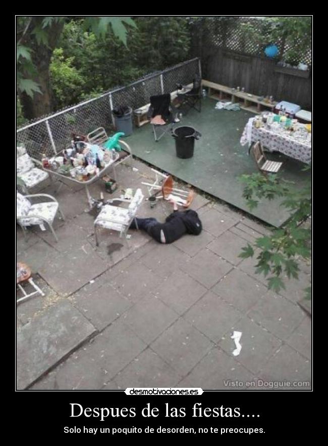 Despues de las fiestas.... - 