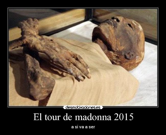 El tour de madonna 2015 -
