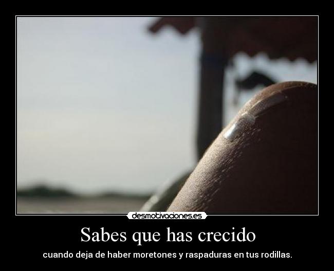 carteles moretones raspaduras las rodillas mizunohana desmotivaciones