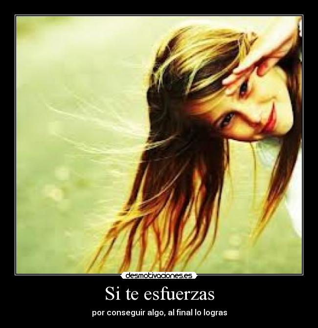 Si te esfuerzas - 