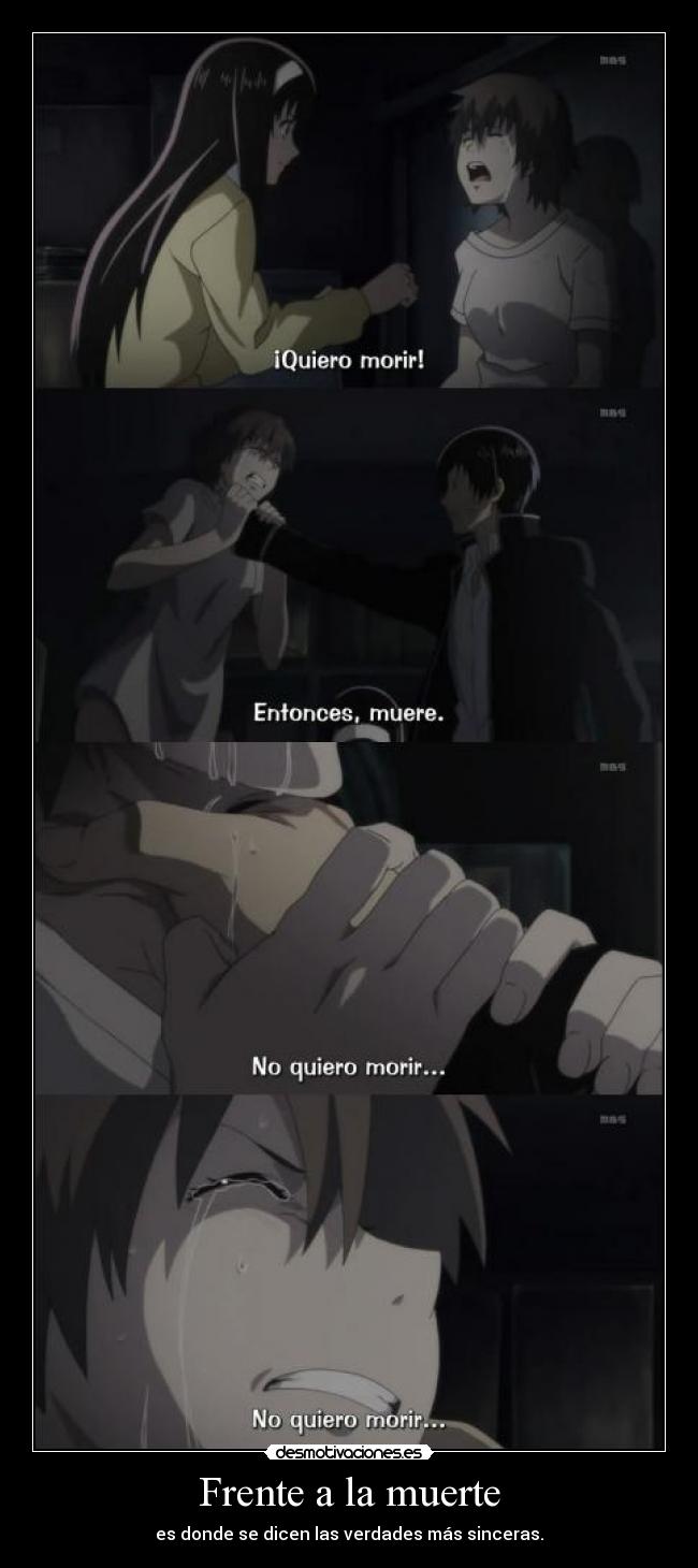 carteles muerte harukaze code breaker anime manga otaku gotian raptorhunters desmotivaciones