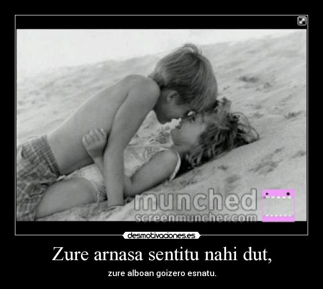 Zure arnasa sentitu nahi dut, - 