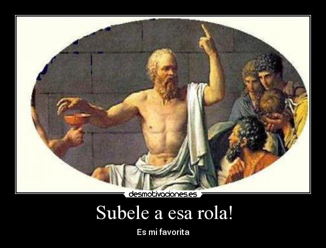 Subele a esa rola! - Es mi favorita