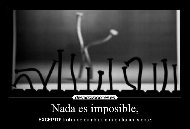 Resultado de imagen para Es imposible