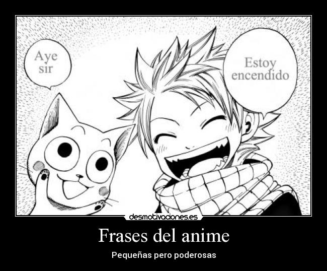 Frases del anime -