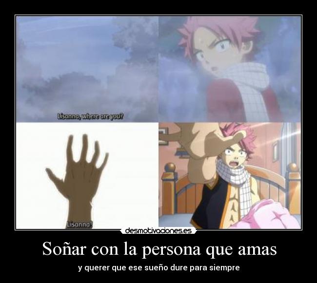 Soñar con la persona que amas -