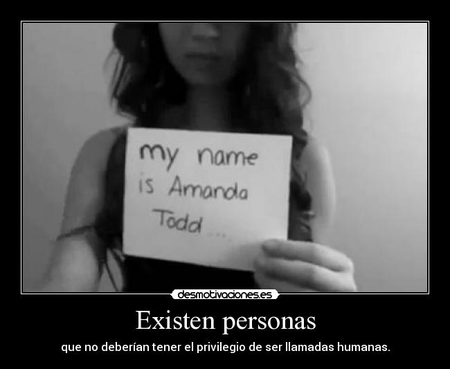 Existen personas - 