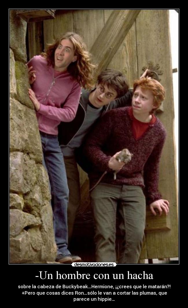 -Un hombre con un hacha - 