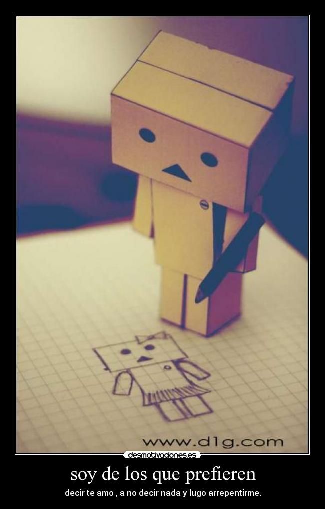 soy de los que prefieren -