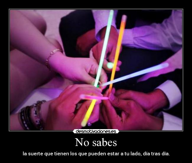 No sabes - 