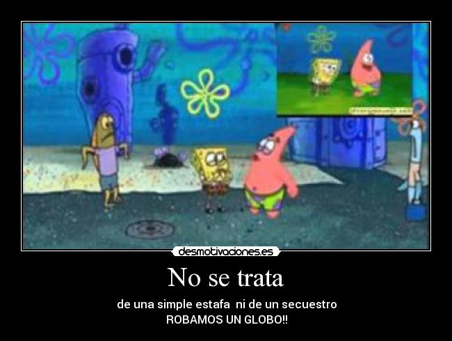 carteles bob esponja desmotivaciones