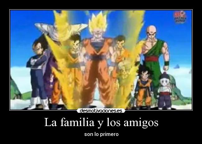 La familia y los amigos - 