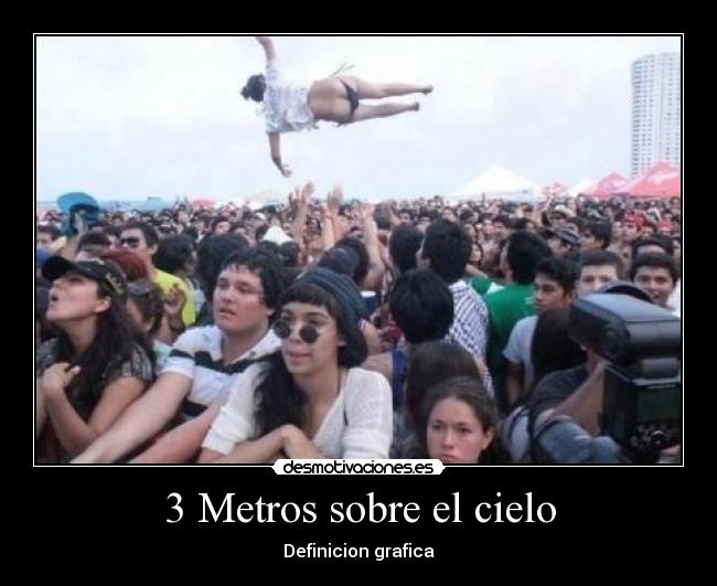3 Metros sobre el cielo - Definicion grafica