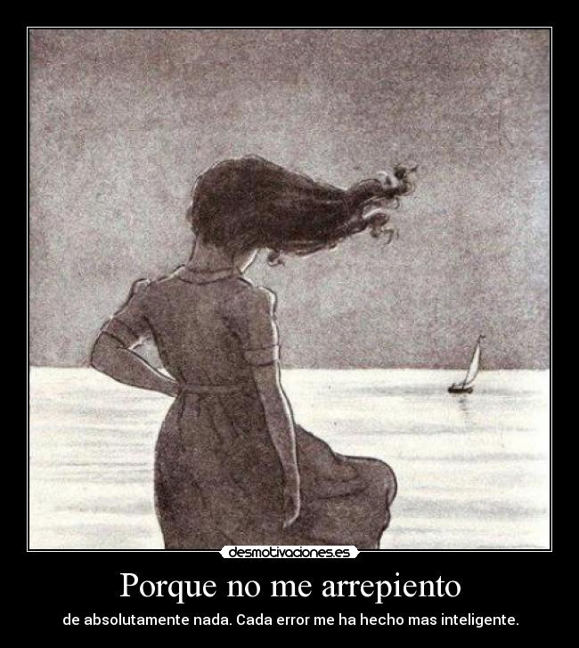 Porque no me arrepiento -