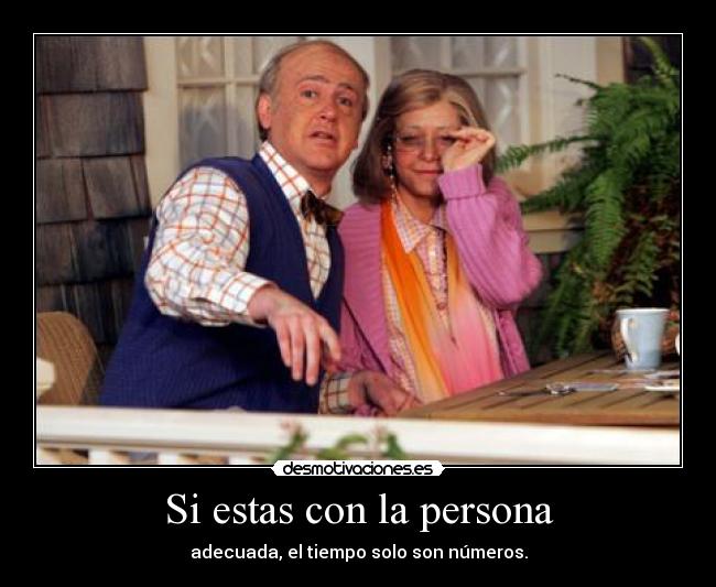 Si estas con la persona - 