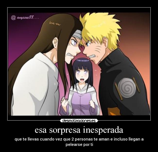 carteles esa sorpresa inesperada pero eso incesto neji hinata son primos desmotivaciones