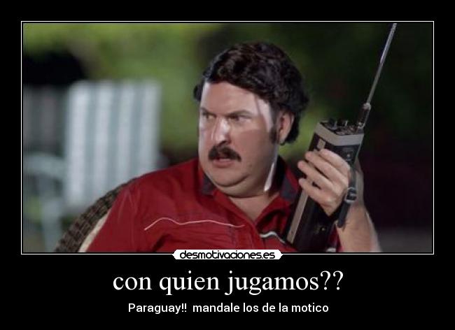 con quien jugamos?? -