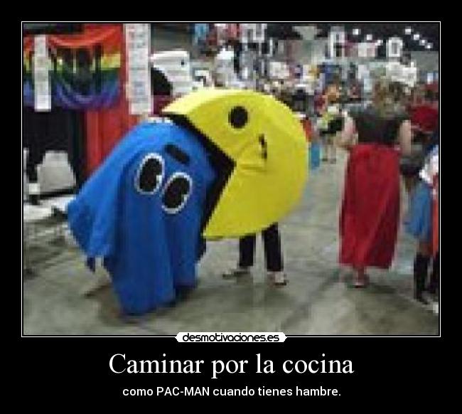 Caminar por la cocina -