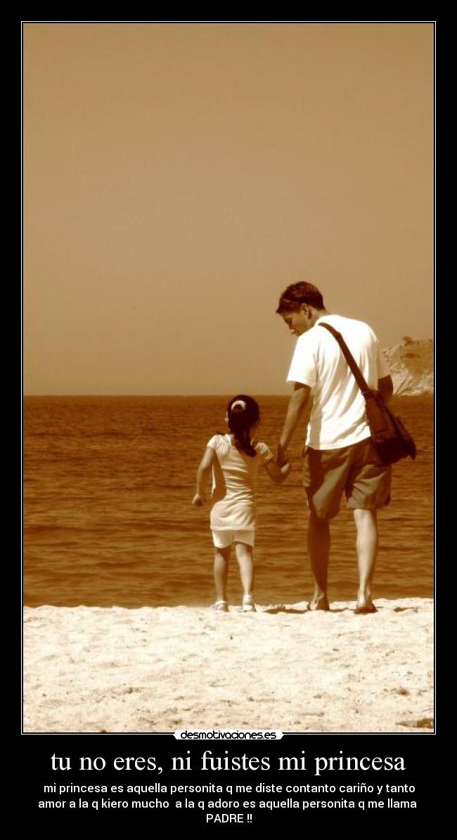 tu no eres, ni fuistes mi princesa - 