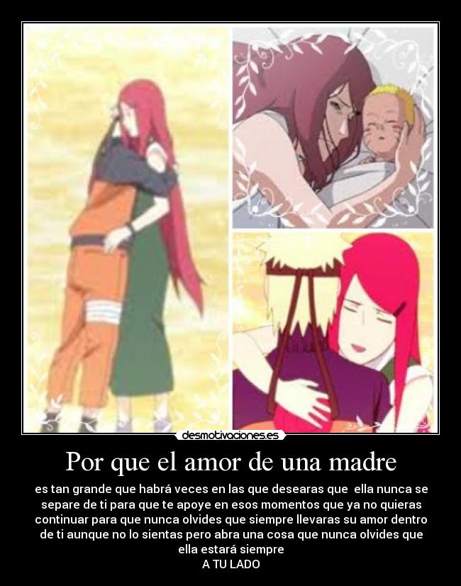 Por que el amor de una madre -