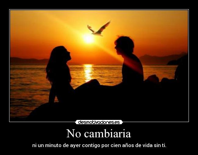 No cambiaria -
