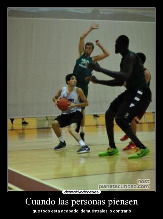 Cuando las personas piensen -