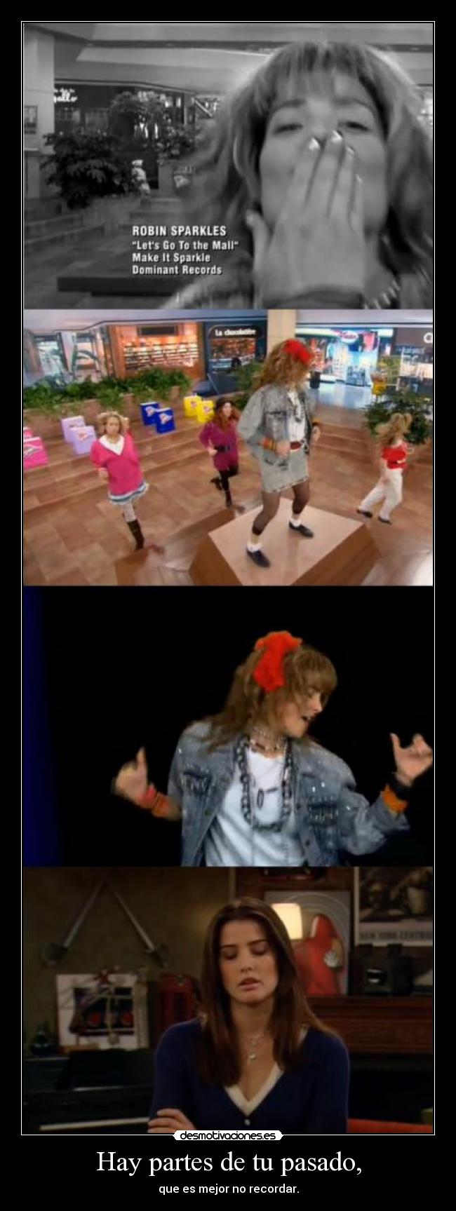 Hay partes de tu pasado, - que es mejor no recordar.