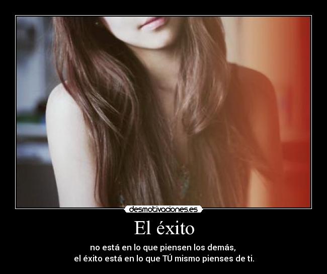 El éxito -