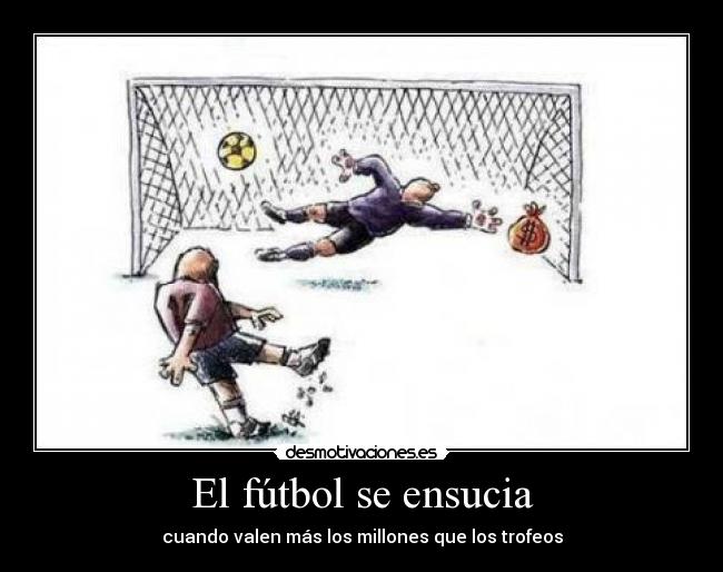 El fútbol se ensucia - 
