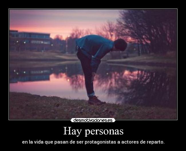 Hay personas -