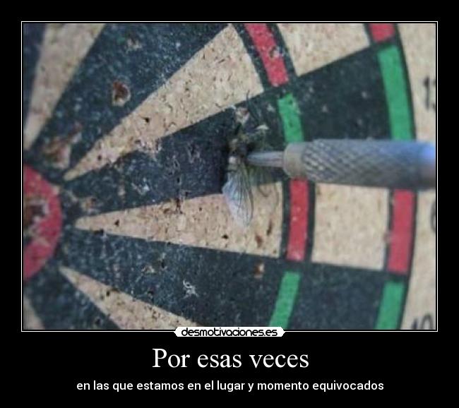 Por esas veces - 