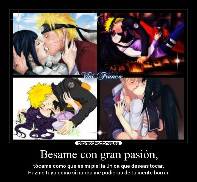 Besame con gran pasión, - 