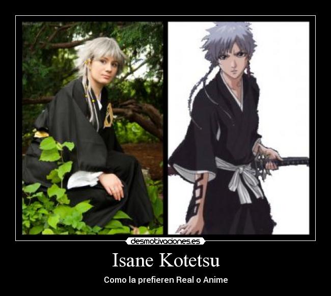 Isane Kotetsu - Como la prefieren Real o Anime